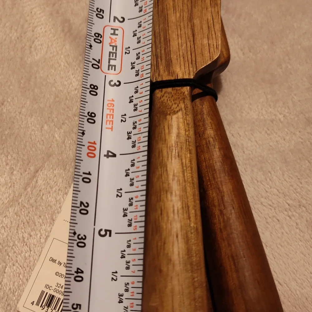 NWT! Wooden Cheese Knives Set